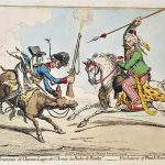 Tirailleur Francais, et Chevau Leger de l'Armée du Pacha de Rhodes"-Evolutions of the French Mounted Riflemen'