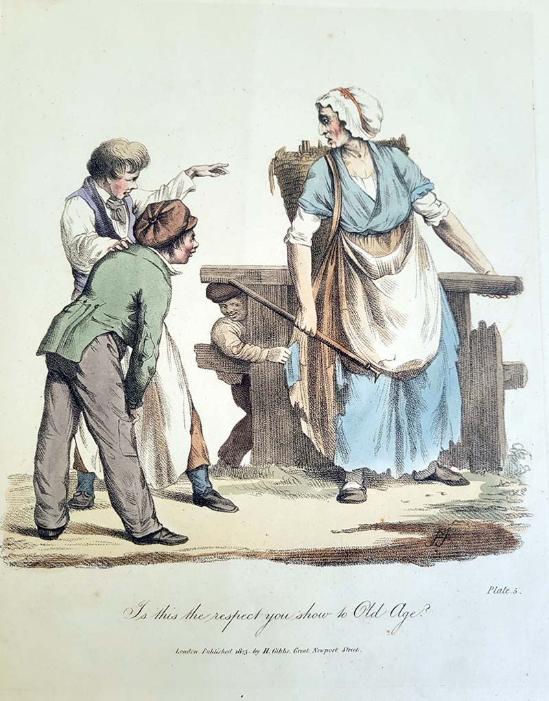 Gibbs plate 5 Is this the respect you show to Old Age ? - Image 1