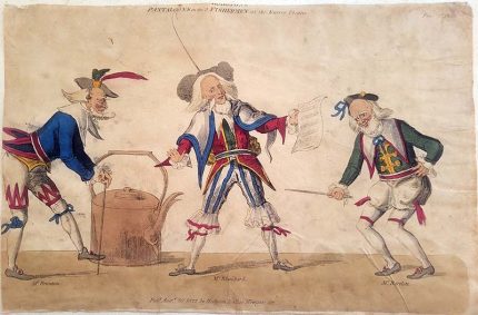 Pantaloons in the 3 Fishermen at the Surrey Theatre