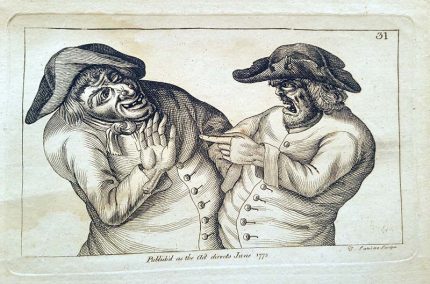 Plate 31 of Human Passions Delineated
