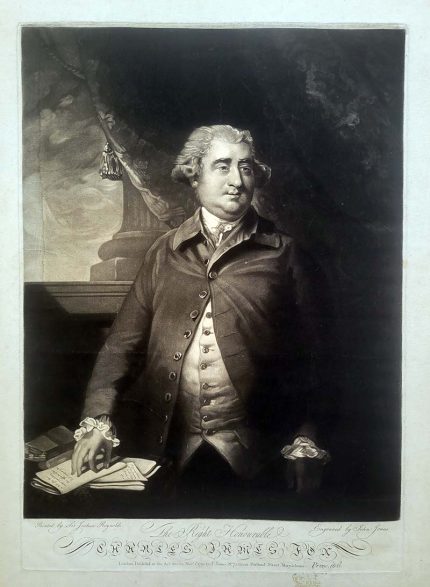 The Right Honourable Charles James Fox.