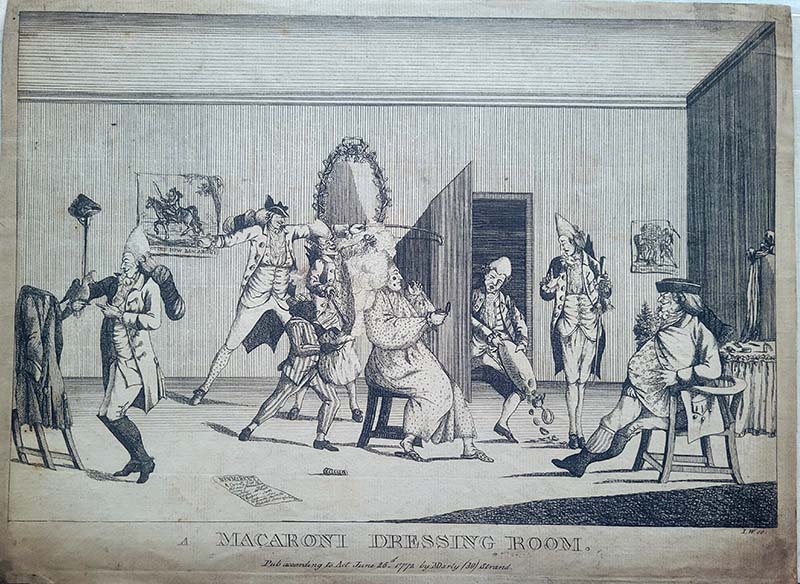 macaroni dressing room A Macaroni Dressing Room - Image 1